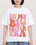 Mockup Boxy Heavyweight Tee White female close-up 11