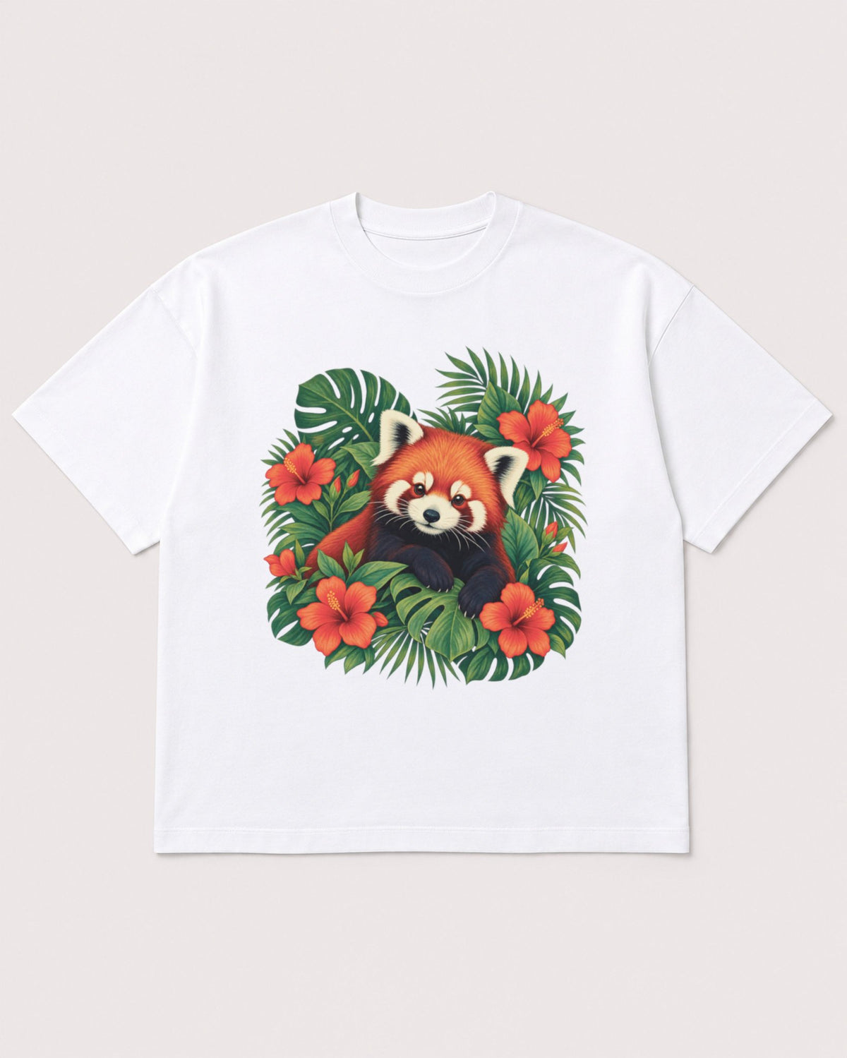 Mockup Boxy Heavyweight Tee White product