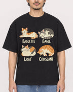 Mockup Boxy Heavyweight Tee Black male close-up 02