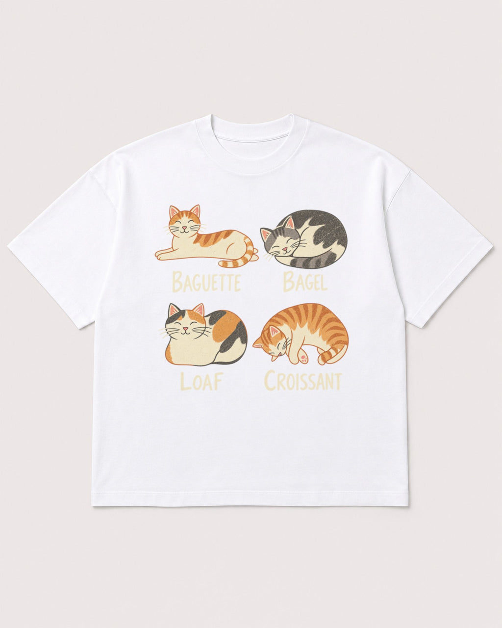 Mockup Boxy Heavyweight Tee White product