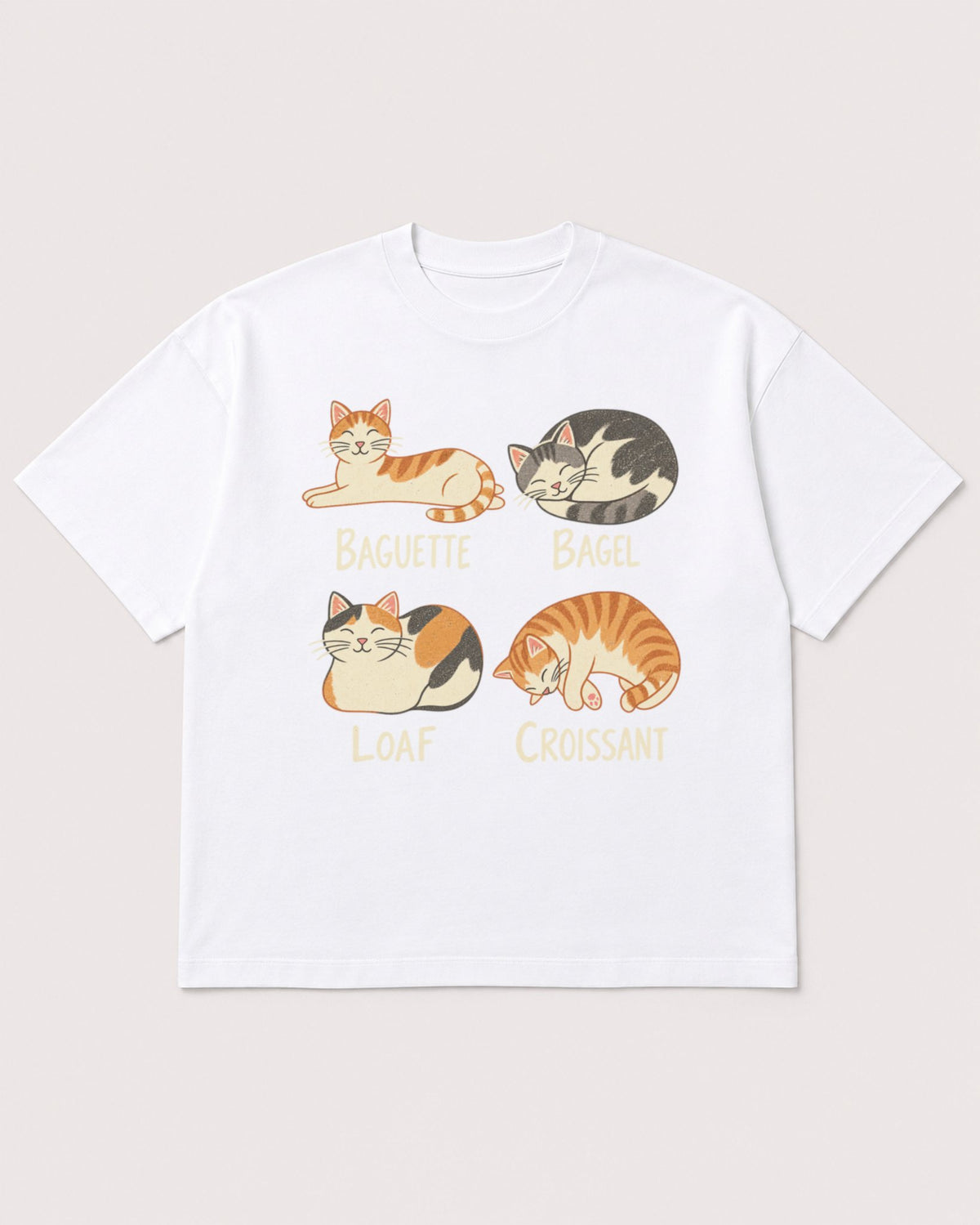 Mockup Boxy Heavyweight Tee White product