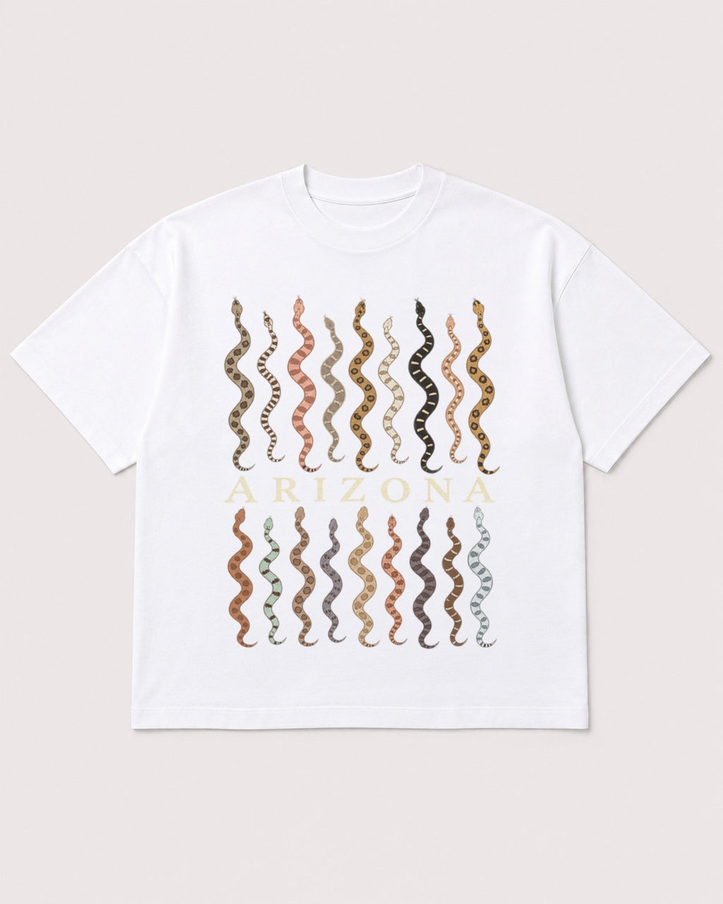 Mockup Boxy Heavyweight Tee White product