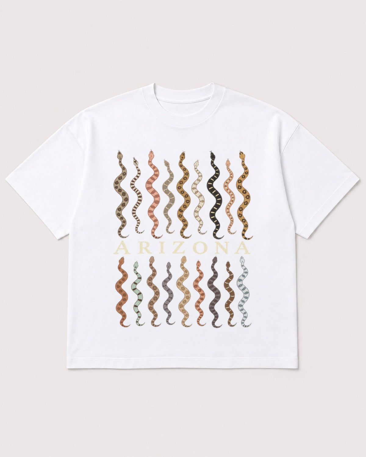 Mockup Boxy Heavyweight Tee White product