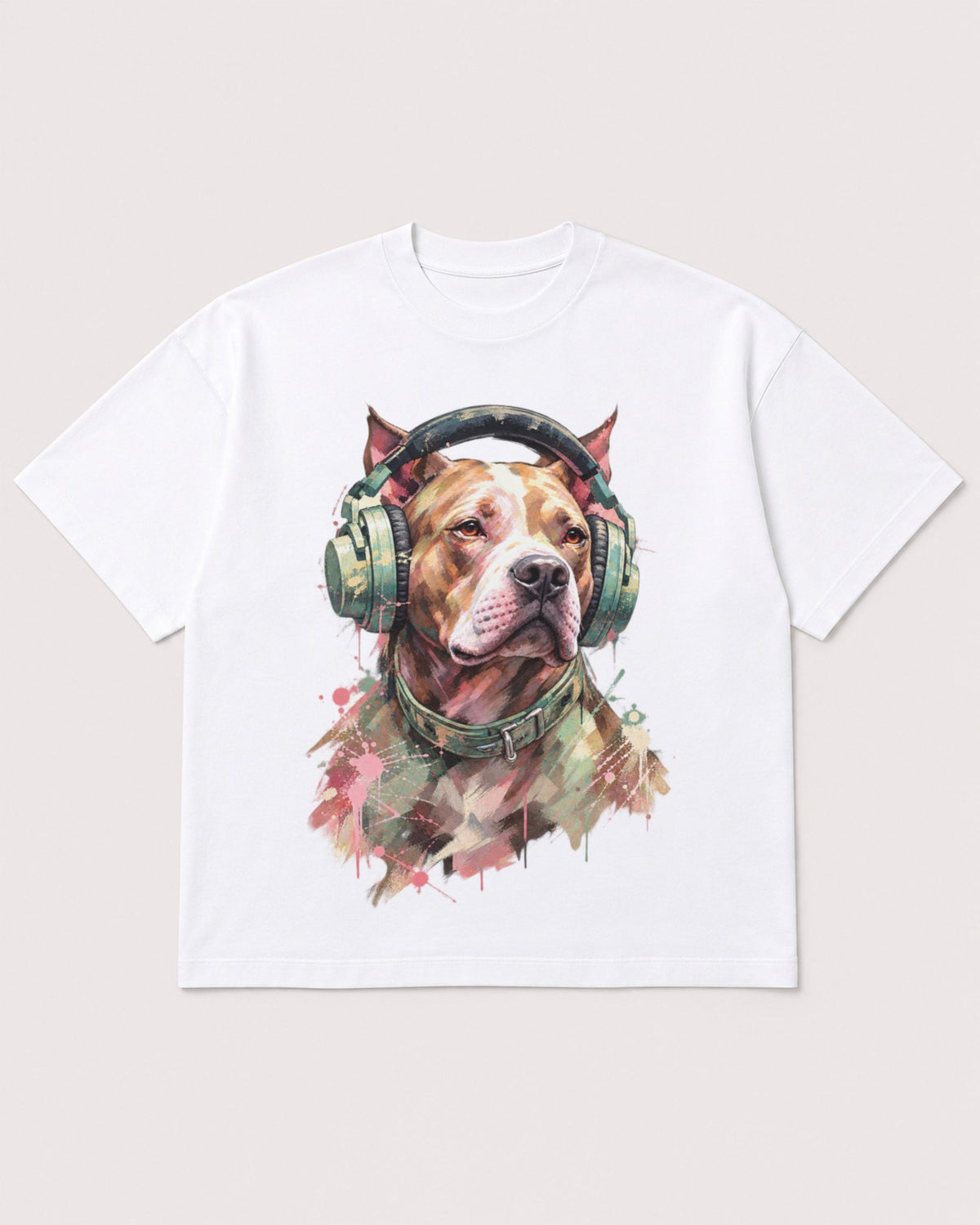 Mockup Boxy Heavyweight Tee White product