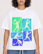 Mockup Boxy Heavyweight Tee White female close-up 26