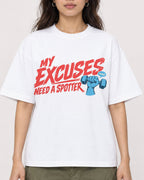 Mockup Boxy Heavyweight Tee White female close-up 02