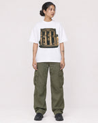 Mockup Boxy Heavyweight Tee White female full-body 12