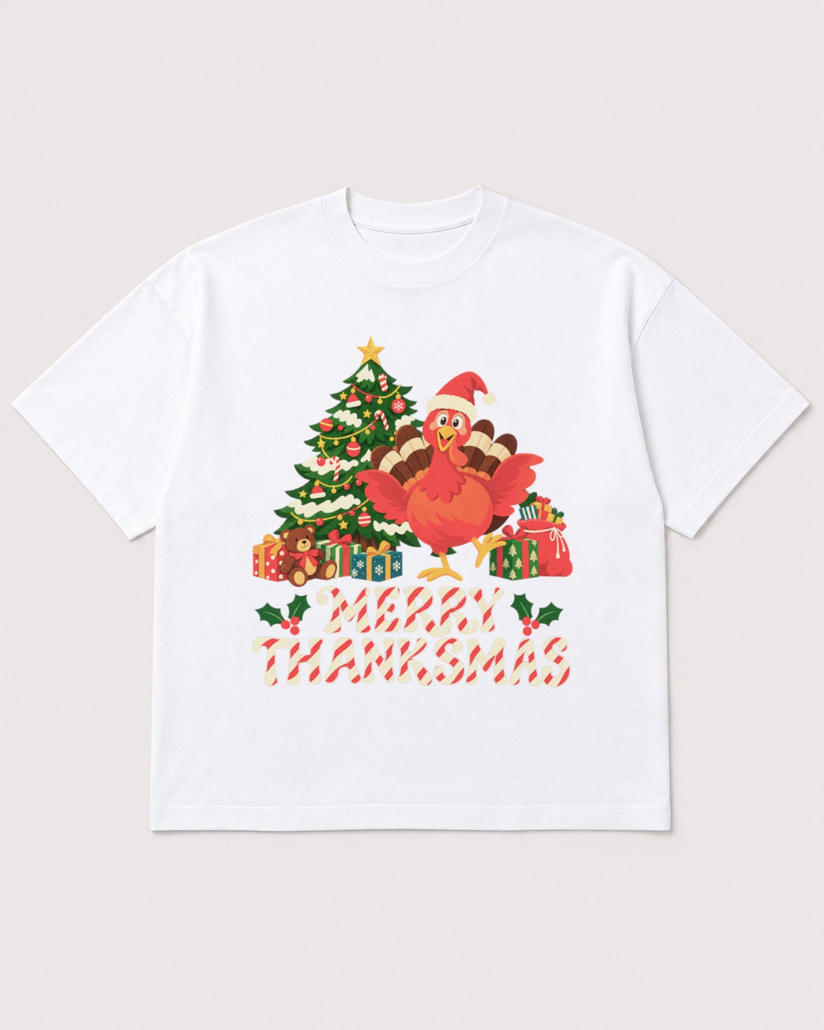 Mockup Boxy Heavyweight Tee White product