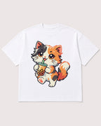 Mockup Boxy Heavyweight Tee White product