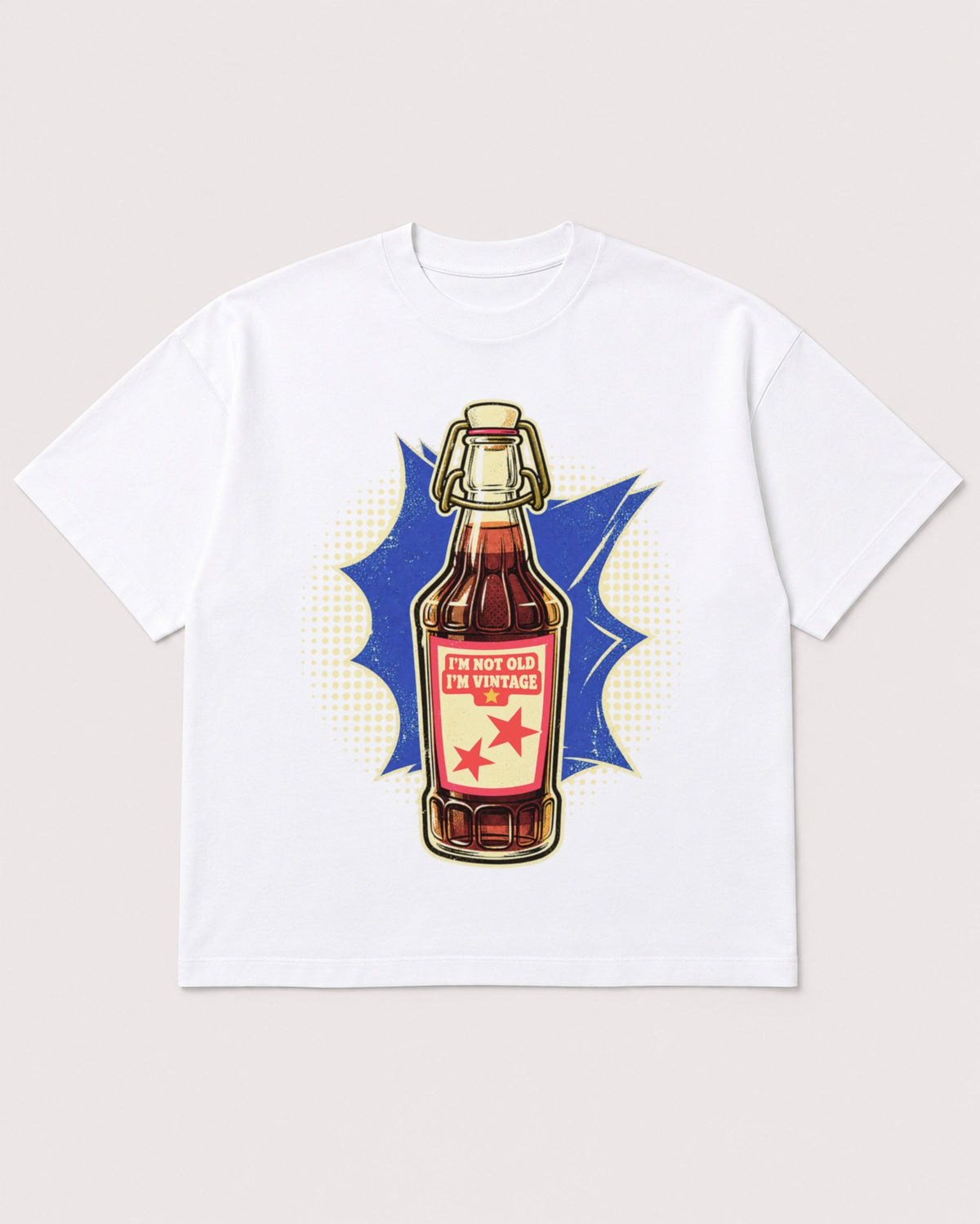 Mockup Boxy Heavyweight Tee White product