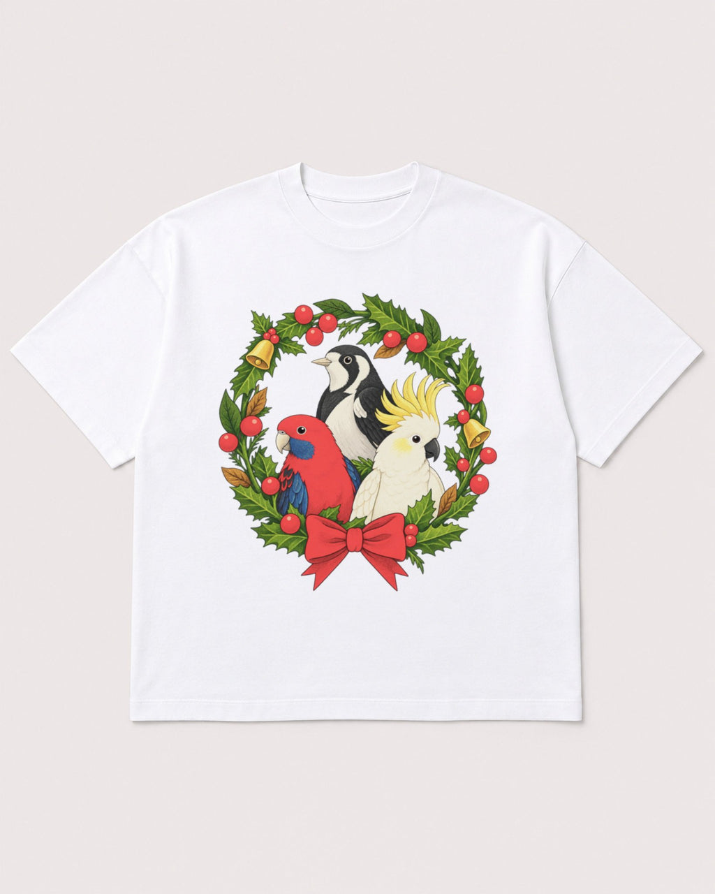 Mockup Boxy Heavyweight Tee White product
