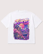 Mockup Boxy Heavyweight Tee White product
