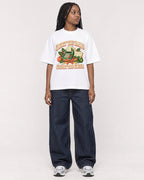 Mockup Boxy Heavyweight Tee White female full-body 04