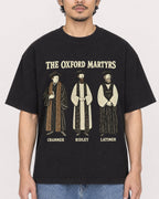 Mockup Boxy Heavyweight Tee Black male close-up 02