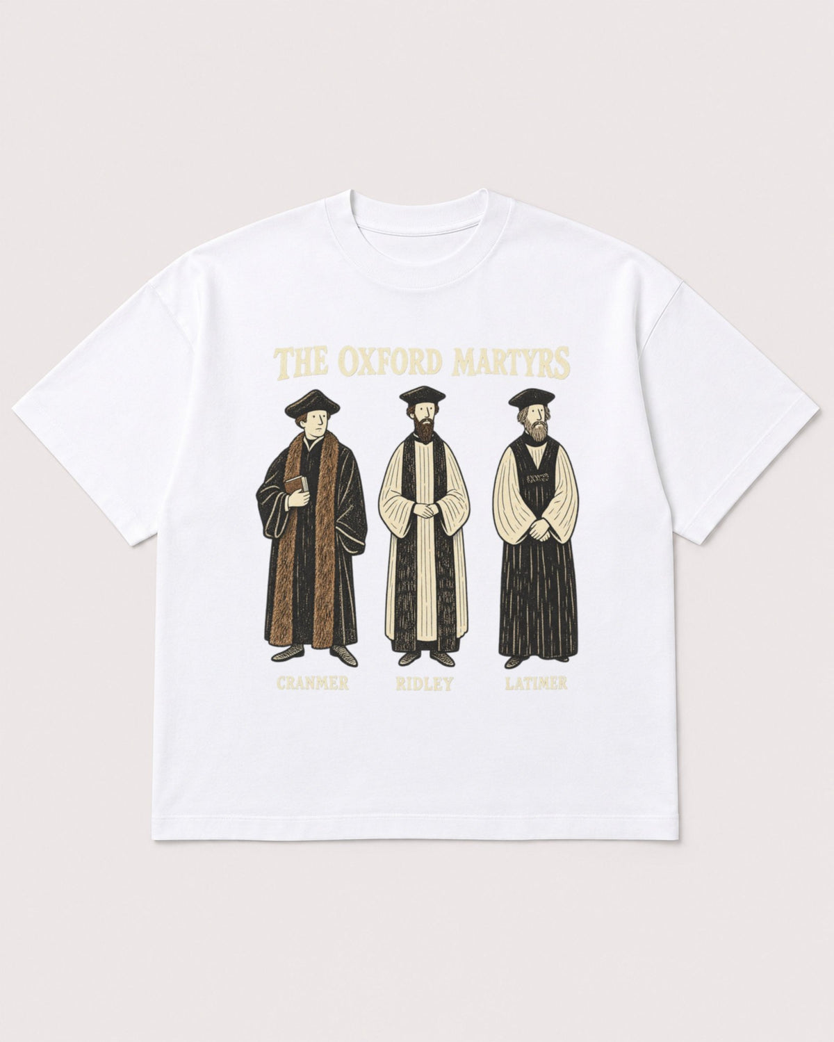 Mockup Boxy Heavyweight Tee White product