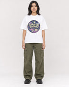 Mockup Boxy Heavyweight Tee White female full-body 22
