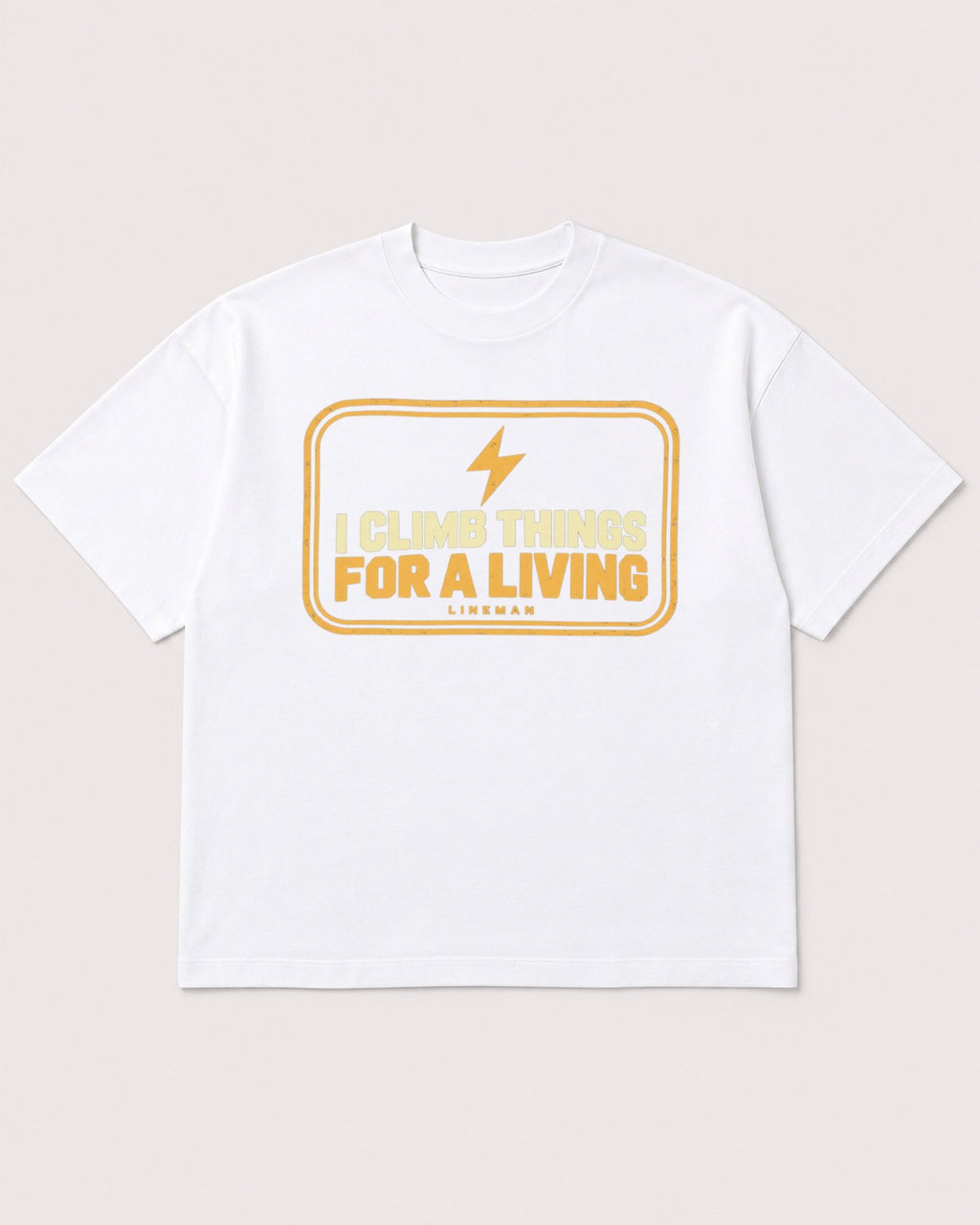 Mockup Boxy Heavyweight Tee White product