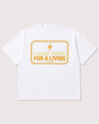 Mockup Boxy Heavyweight Tee White product