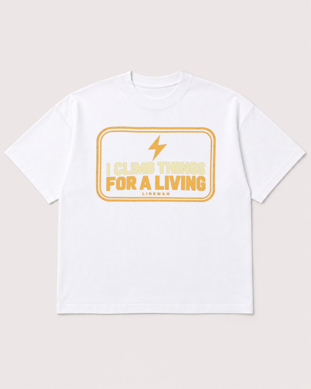 Mockup Boxy Heavyweight Tee White product