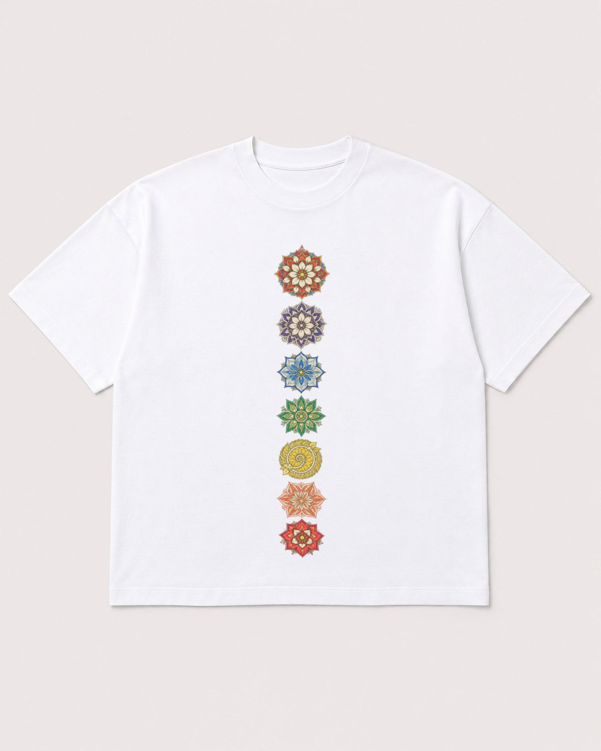 Mockup Boxy Heavyweight Tee White product