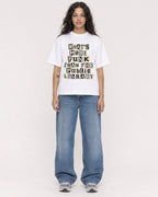 Mockup Boxy Heavyweight Tee White female full-body 30