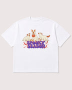Mockup Boxy Heavyweight Tee White product
