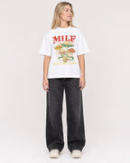 Mockup Boxy Heavyweight Tee White female full-body 08