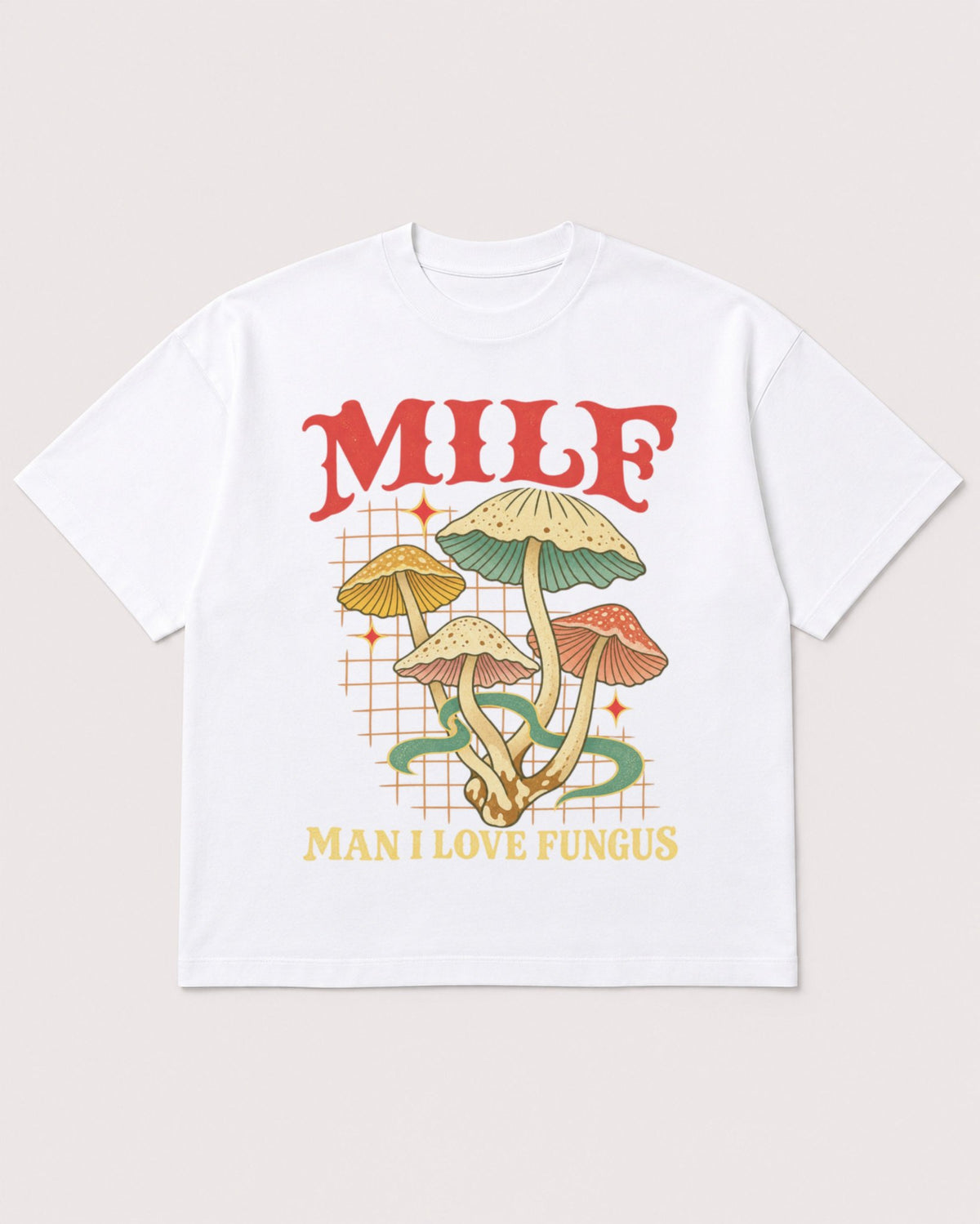 Mockup Boxy Heavyweight Tee White product