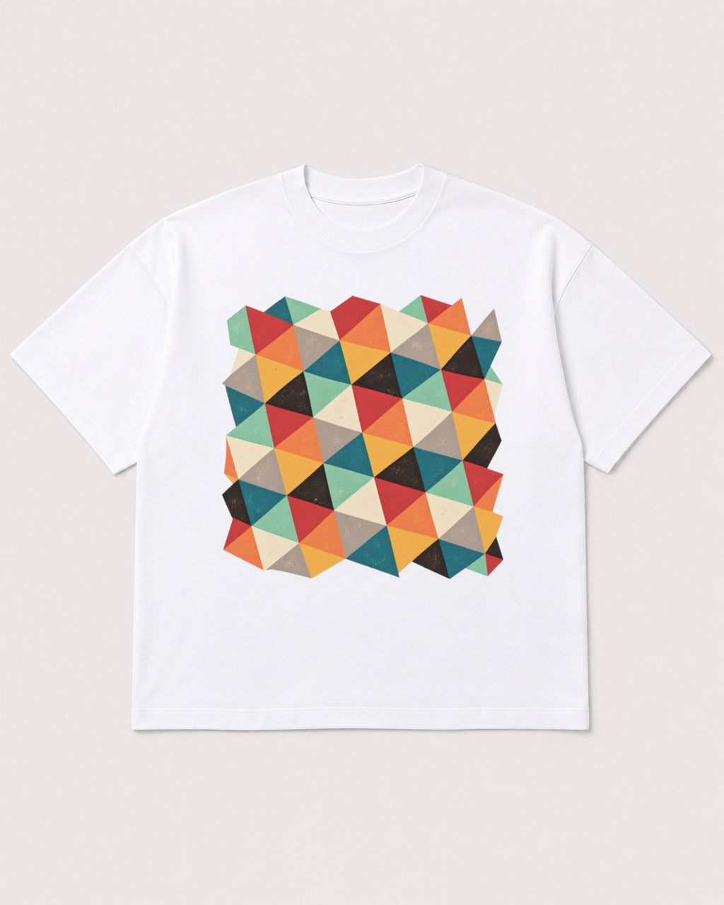 Mockup Boxy Heavyweight Tee White product
