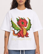 Mockup Boxy Heavyweight Tee White female close-up 06