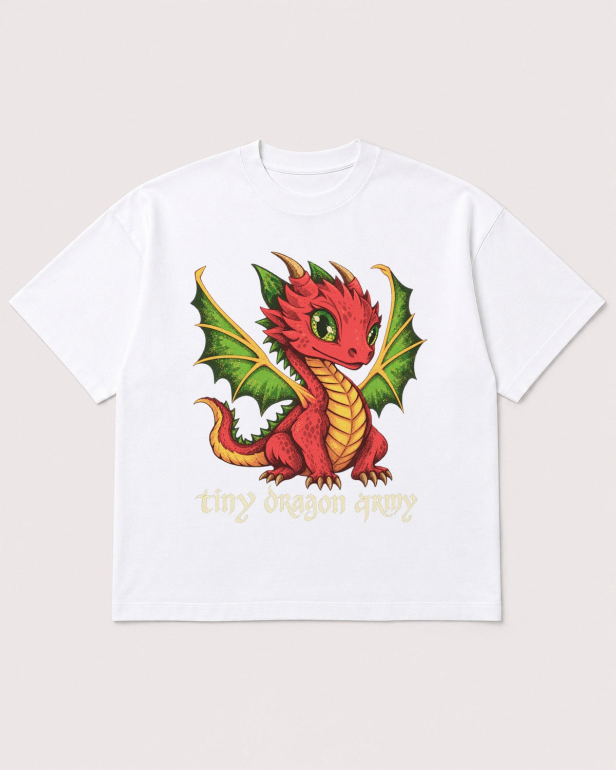 Mockup Boxy Heavyweight Tee White product