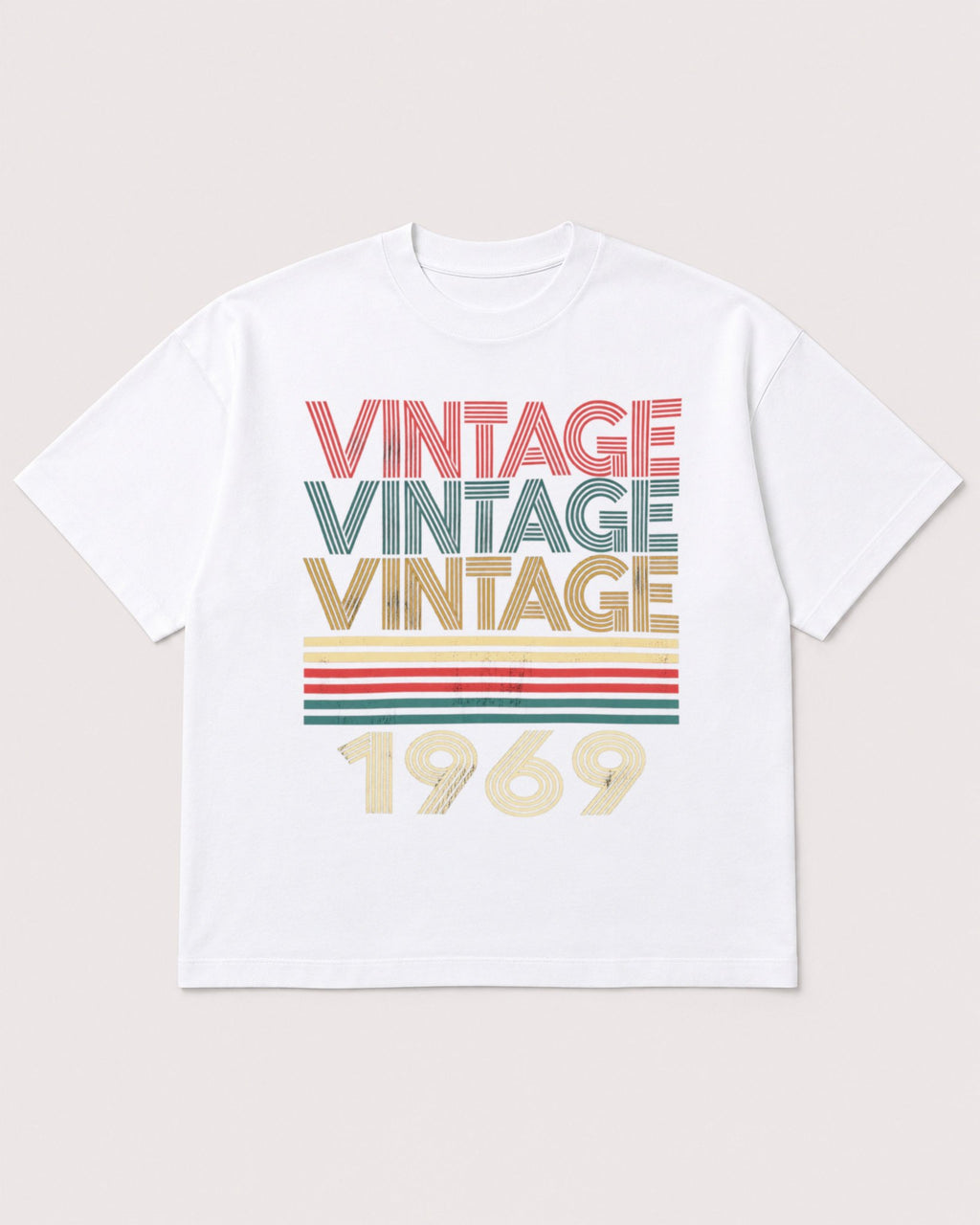 Mockup Boxy Heavyweight Tee White product