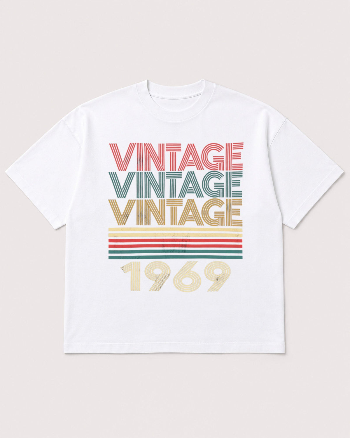 Mockup Boxy Heavyweight Tee White product