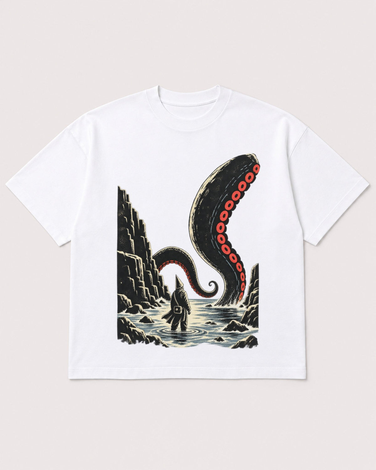 Mockup Boxy Heavyweight Tee White product