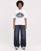 Mockup Boxy Heavyweight Tee White female full-body 14