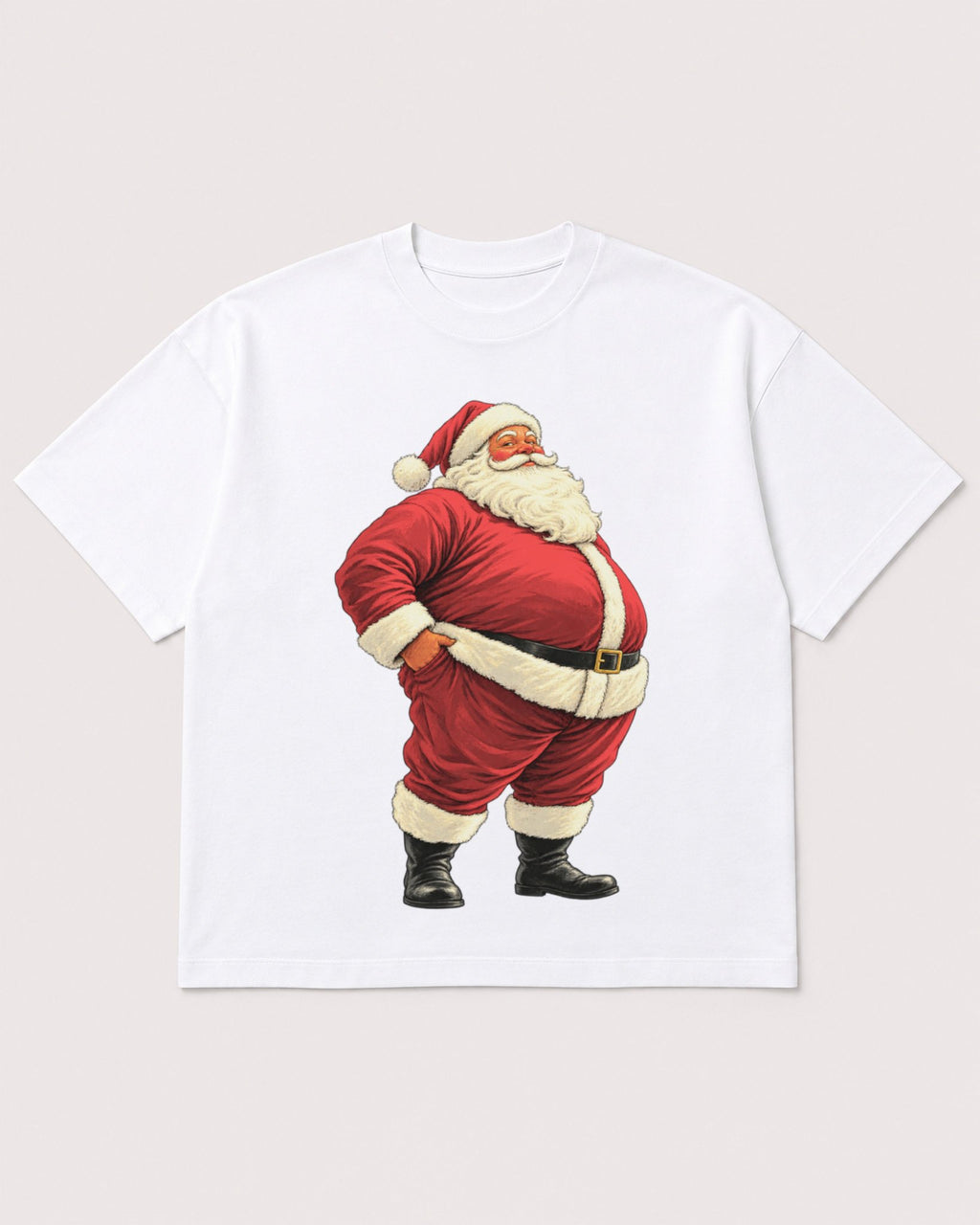 Mockup Boxy Heavyweight Tee White product