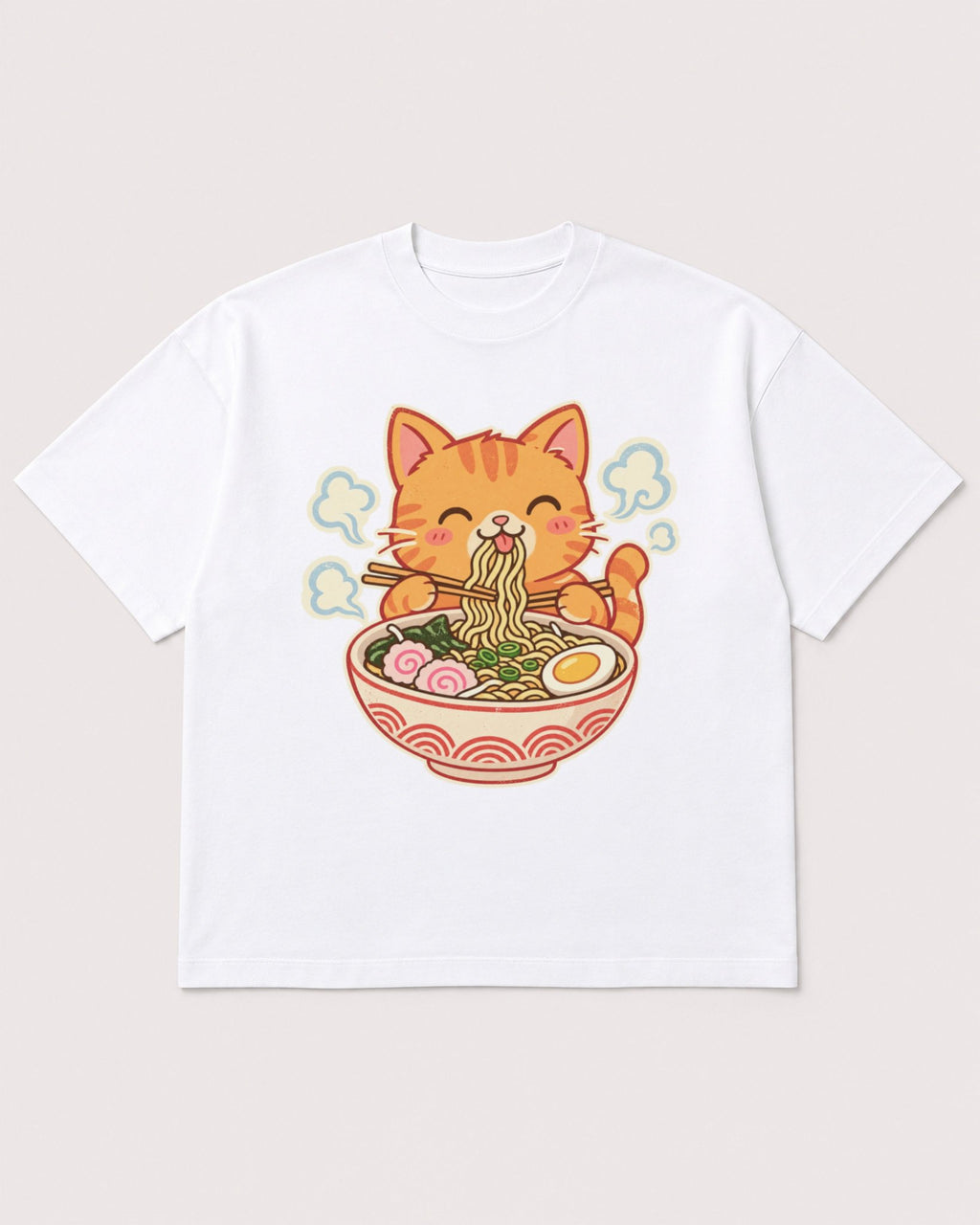 Mockup Boxy Heavyweight Tee White product