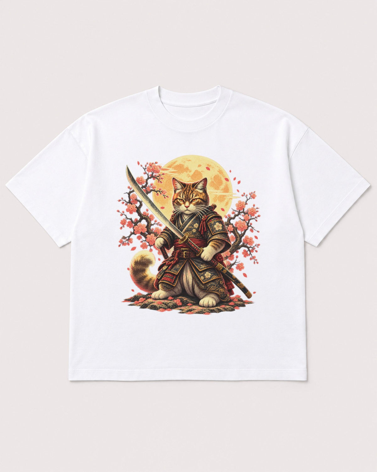 Mockup Boxy Heavyweight Tee White product