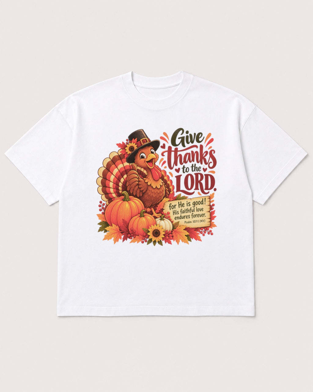 Mockup Boxy Heavyweight Tee White product