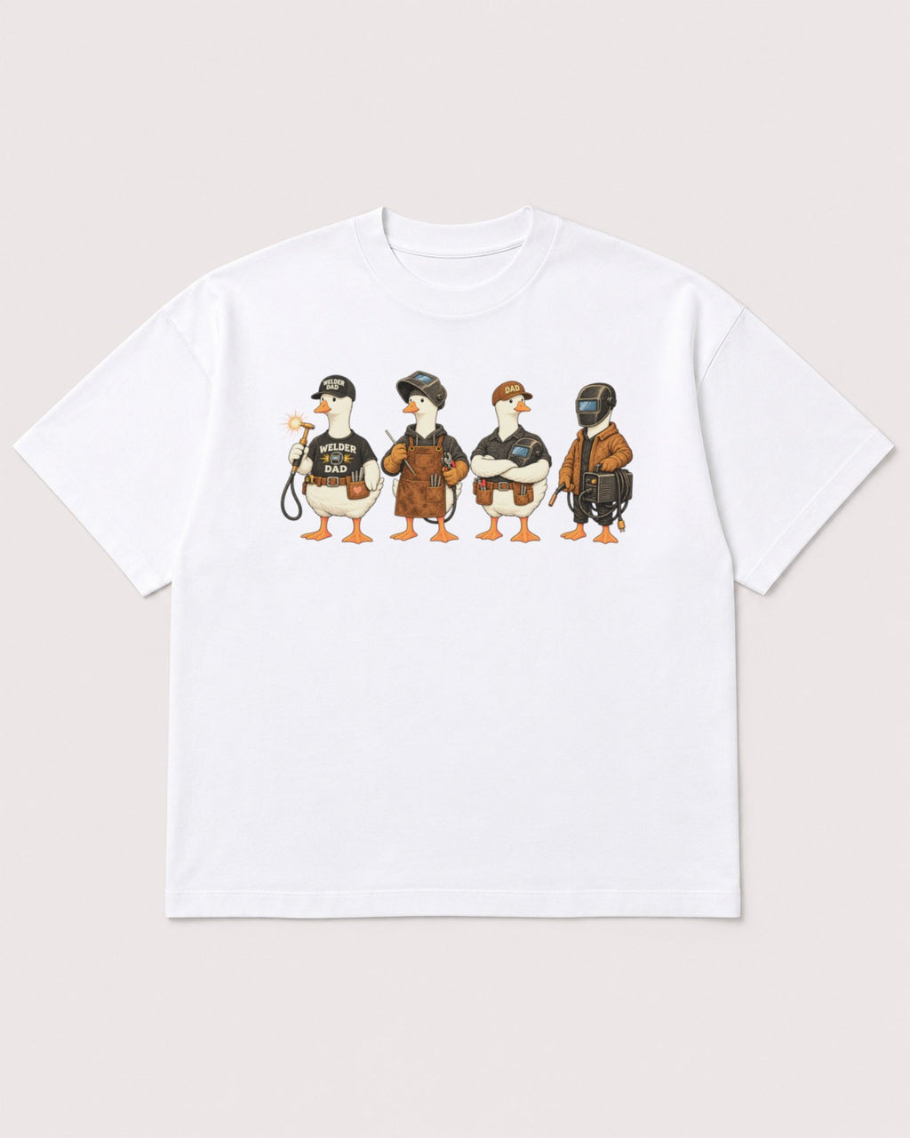 Mockup Boxy Heavyweight Tee White product