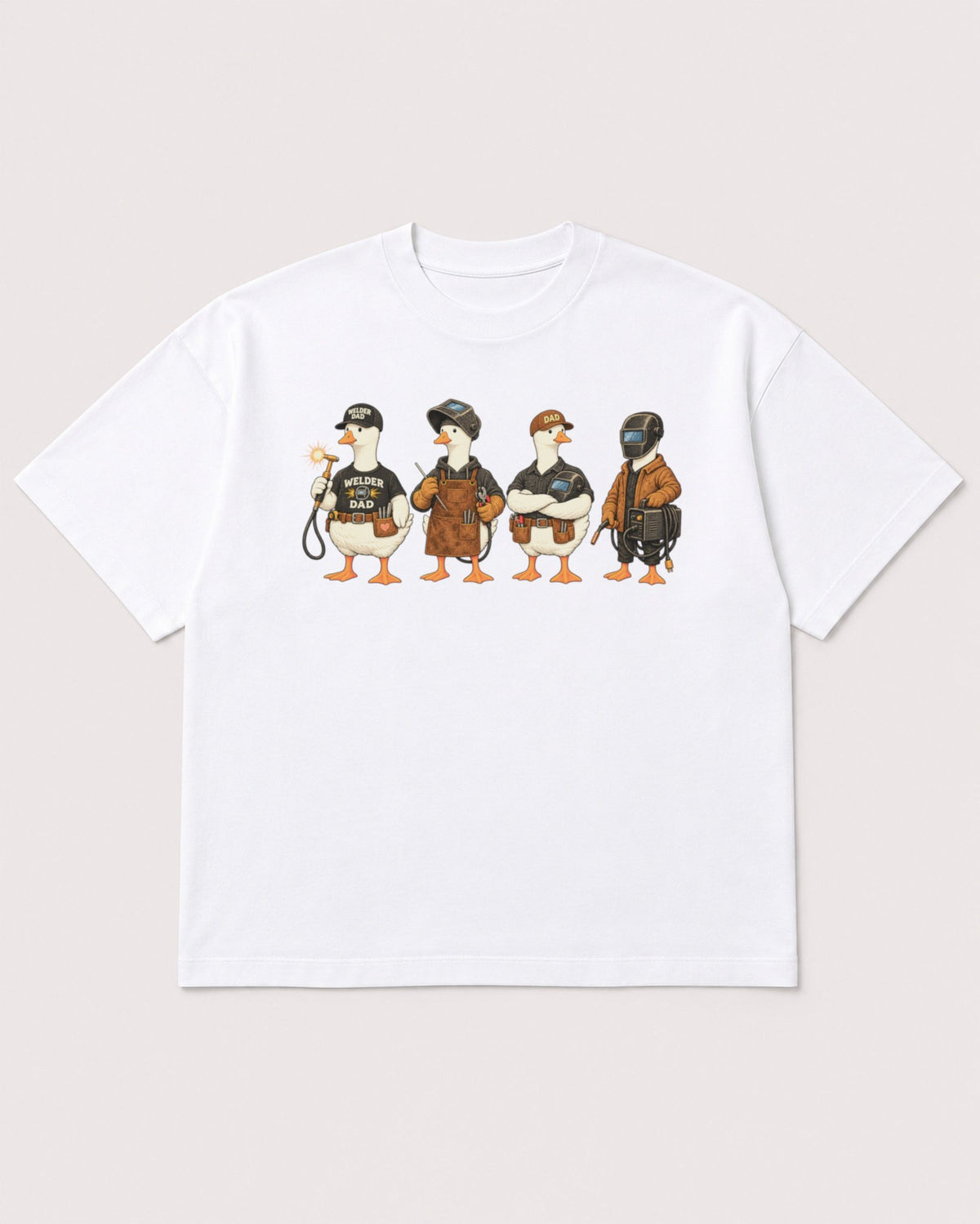 Mockup Boxy Heavyweight Tee White product