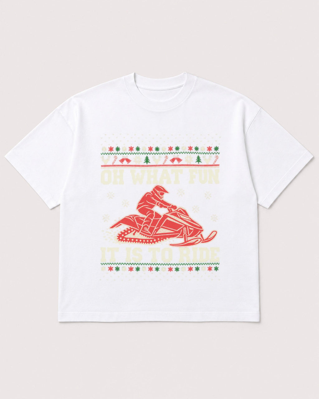 Mockup Boxy Heavyweight Tee White product