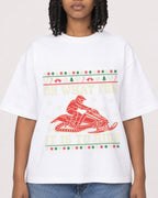 Mockup Boxy Heavyweight Tee White female close-up 15