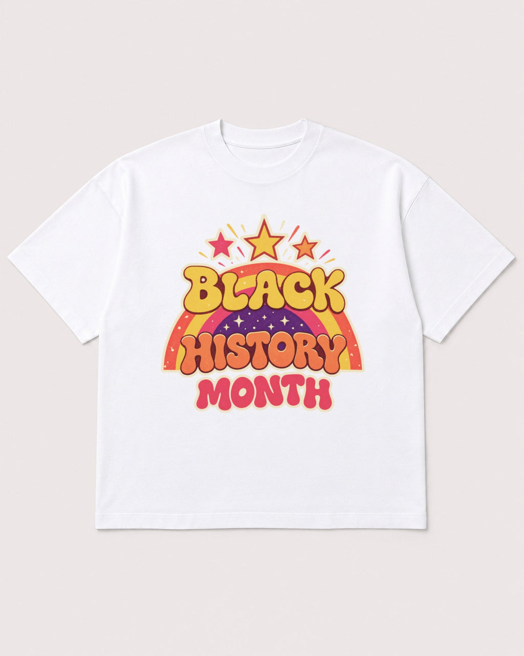 Mockup Boxy Heavyweight Tee White product