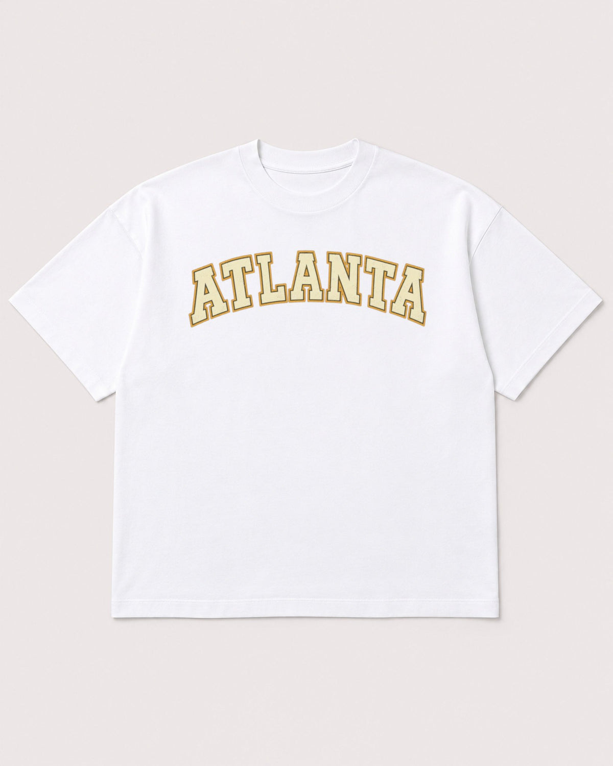 Mockup Boxy Heavyweight Tee White product