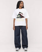 Mockup Boxy Heavyweight Tee White female full-body 04