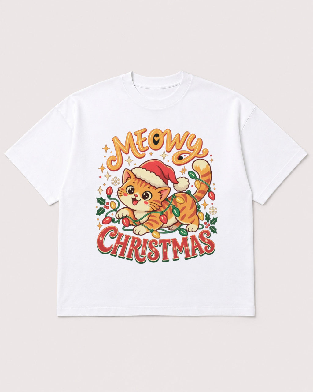 Mockup Boxy Heavyweight Tee White product