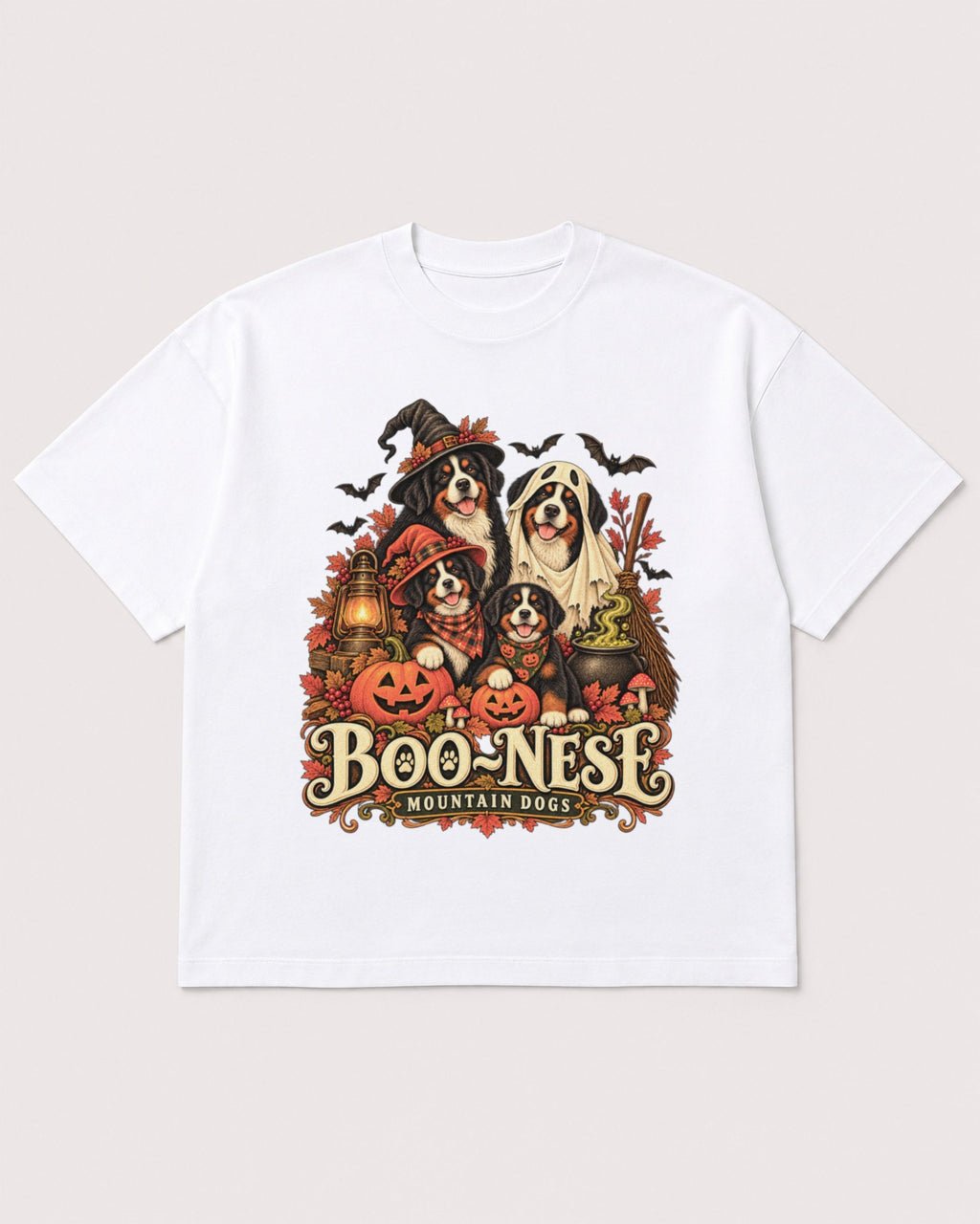 Mockup Boxy Heavyweight Tee White product