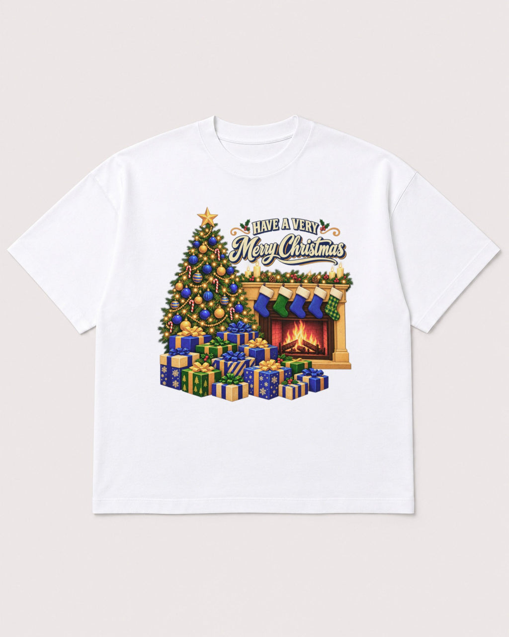 Mockup Boxy Heavyweight Tee White product