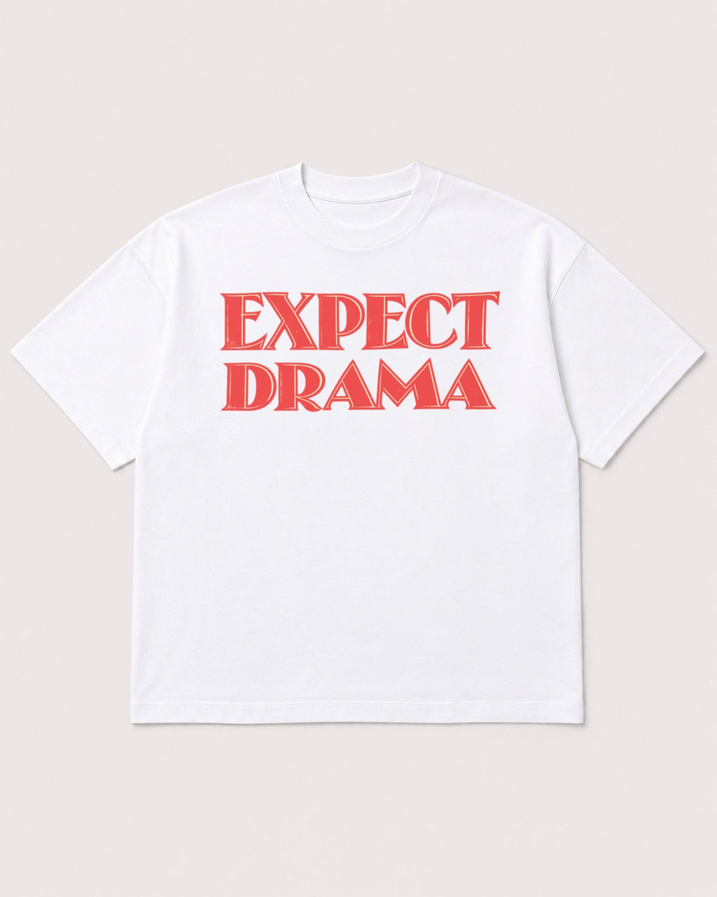 Mockup Boxy Heavyweight Tee White product